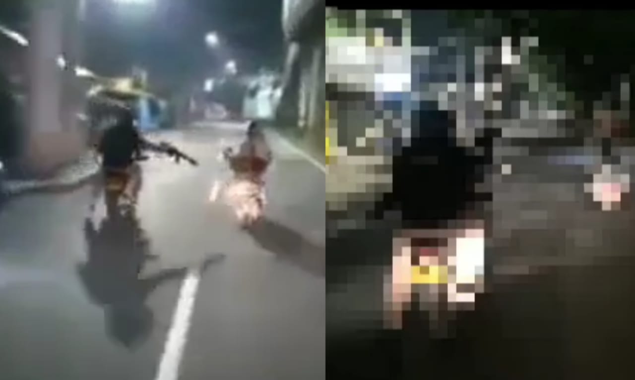 Video : Begal Hp Ditembak Polisi karena Saat Melarikan diri