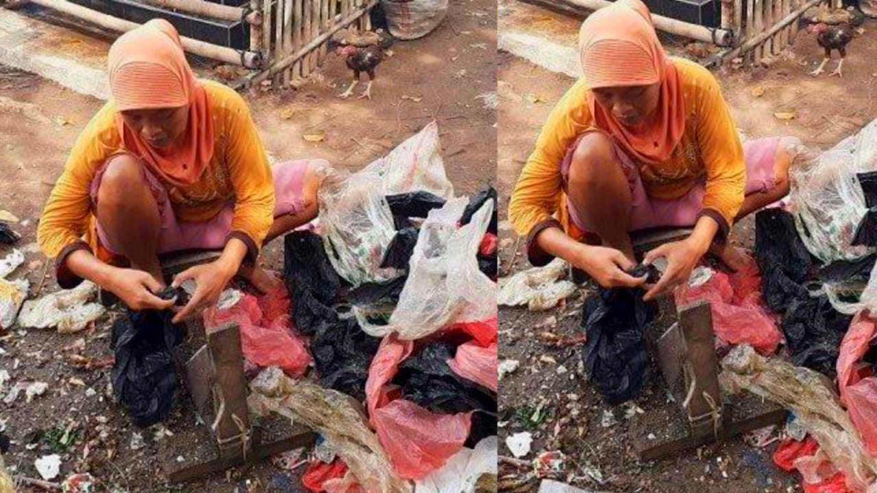 Pemulung di Tangerang Sampe Hutang Pulsa Demi Anaknya Belajar Online “Boro-Boro Beli HP Buat Makan Aja Susah”
